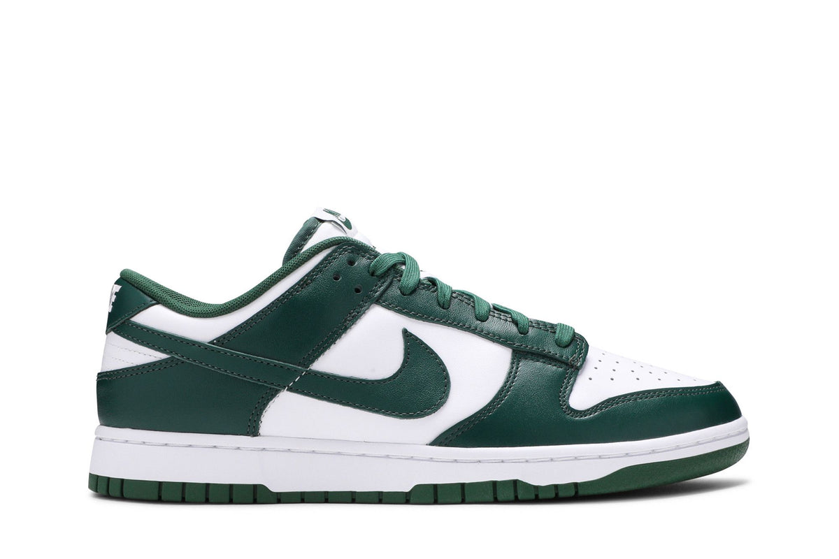 Nike Dunk Low Michigan State Green