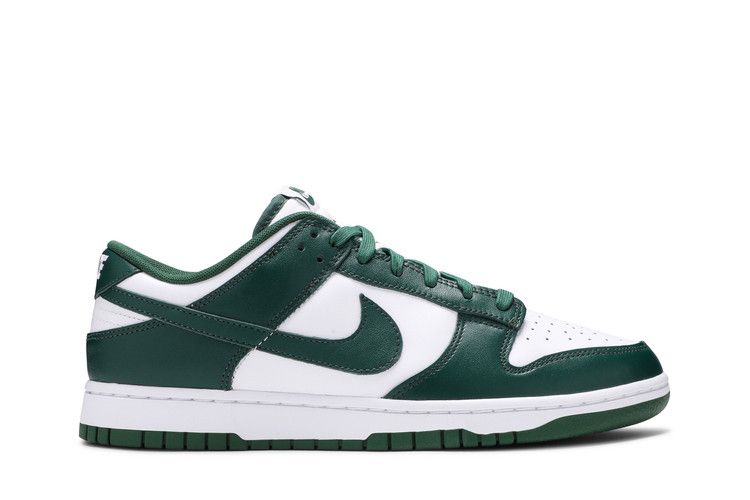 Nike Dunk Low Michigan State Green