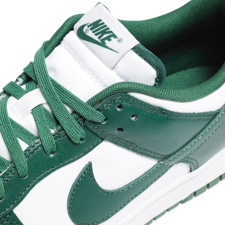 Nike Dunk Low Michigan State Green
