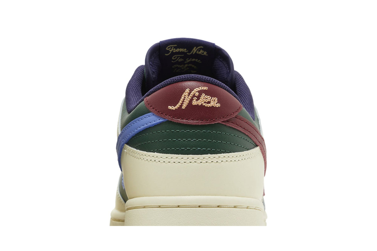 Nike Dunk Low Retro From Nike To You Fir Green