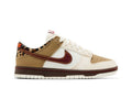 Nike Dunk Low Retro Khaki Team Red Pearl White