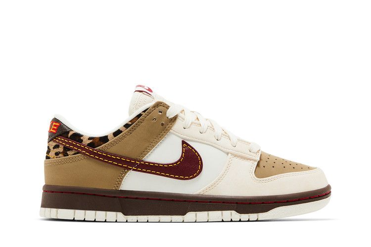 Nike Dunk Low Retro Khaki Team Red Pearl White IM6687-262 - Vue principale