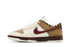 Nike Dunk Low Retro Khaki Team Red Pearl White
