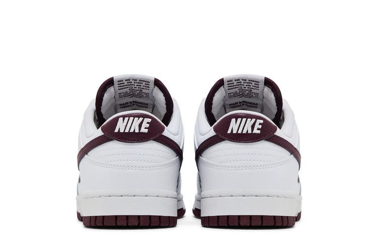 Nike Dunk Low Retro White Night Maroon