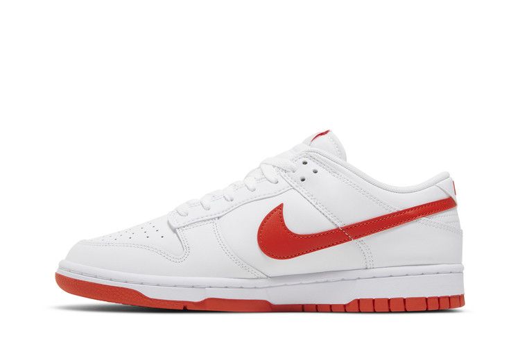 Nike Dunk Low Retro White Picante Red
