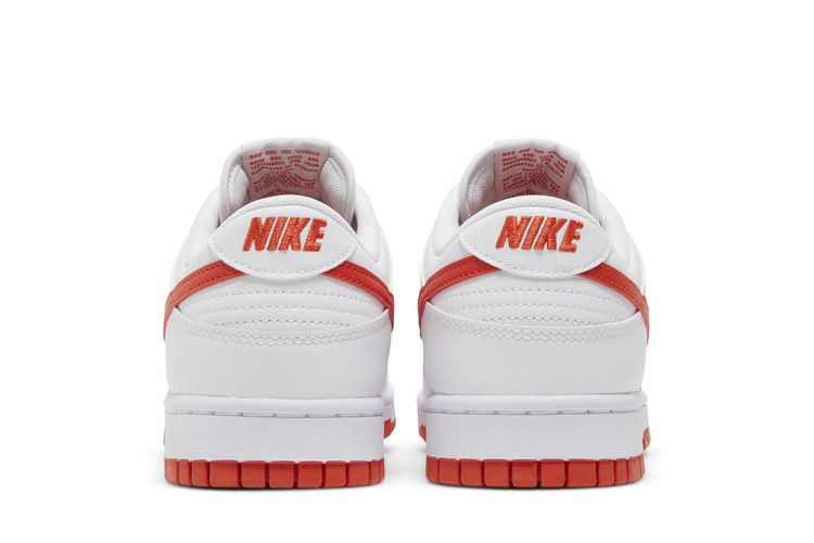 Nike Dunk Low Retro White Picante Red