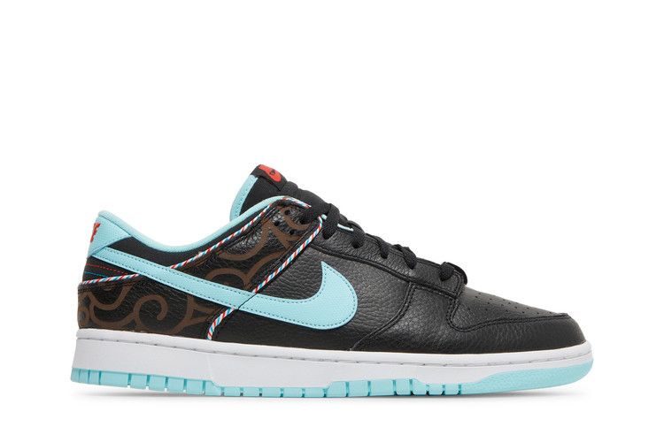 Nike Dunk Low SE Barber Shop Black