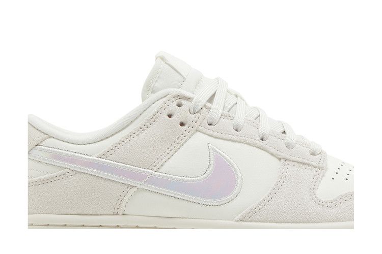 Nike Dunk Low Sail Iridescent Swoosh