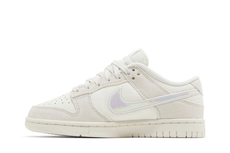 Nike Dunk Low Sail Iridescent Swoosh