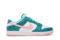 Nike Dunk Low Snakeskin Washed Teal Bleached Coral