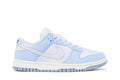 Nike Dunk Low White Blue Airbrush