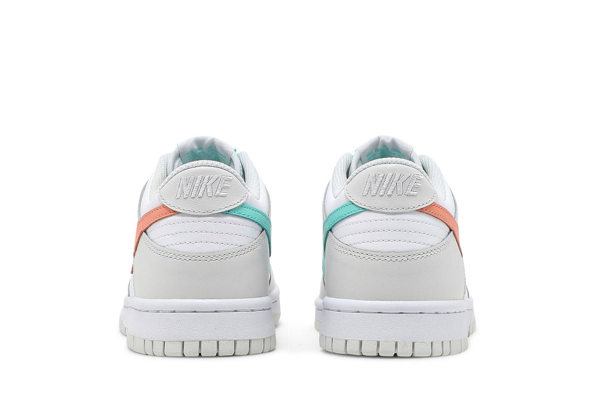 Nike Dunk Low White Bone Peach Aqua