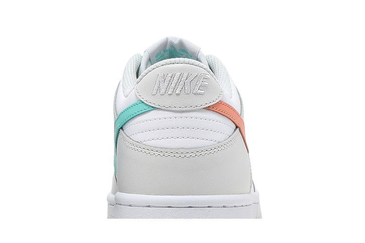 Nike Dunk Low White Bone Peach Aqua