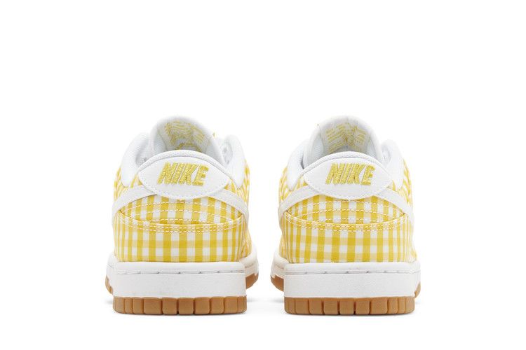 Nike Dunk Low Yellow Gingham