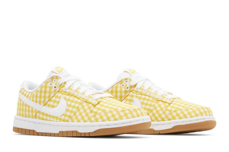 Nike Dunk Low Yellow Gingham