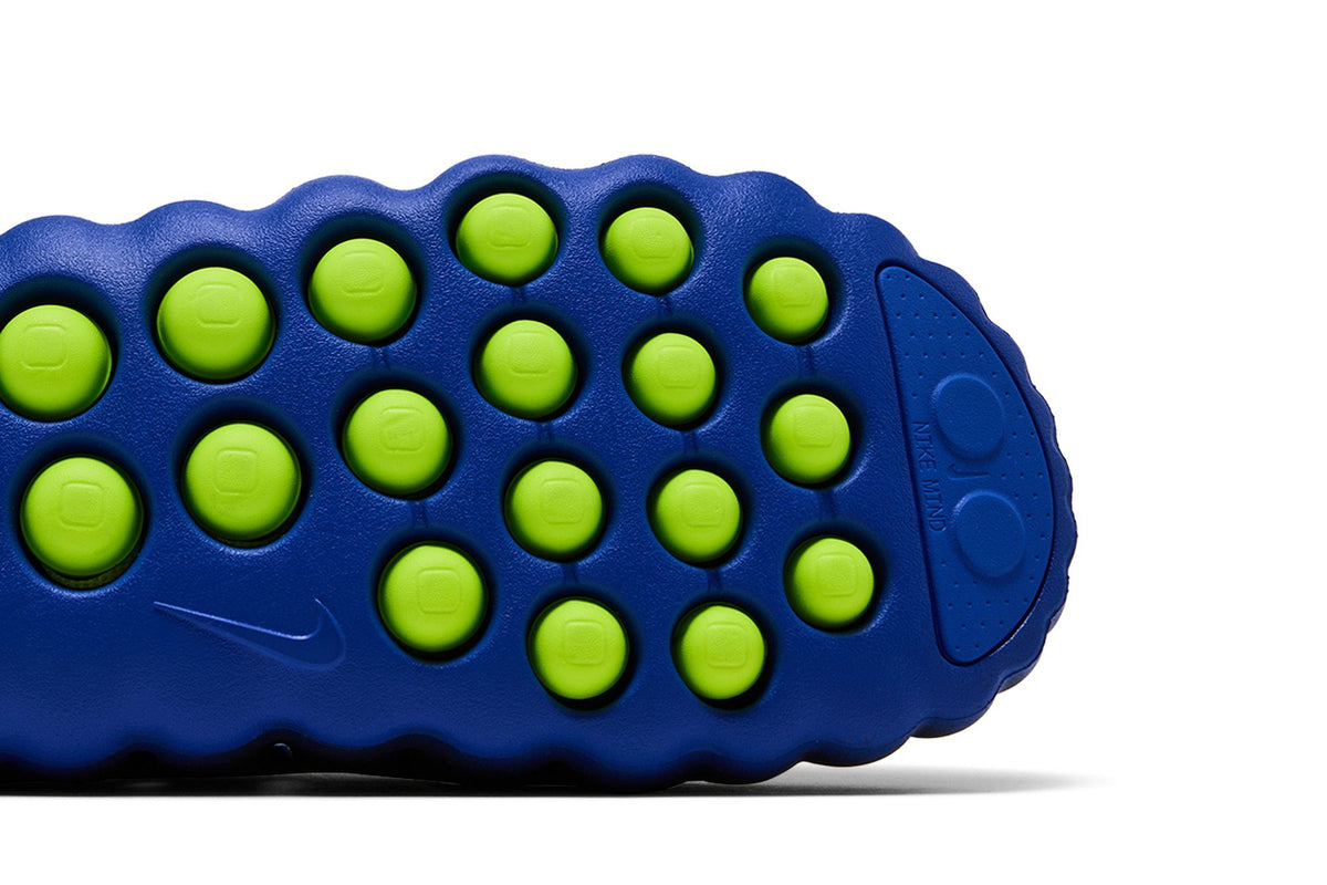 Nike Mind 001 Flyknit Slide Hyper Royal Black