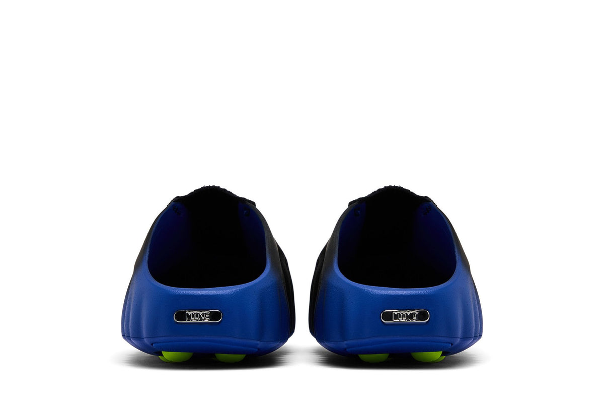 Nike Mind 001 Flyknit Slide Hyper Royal Black