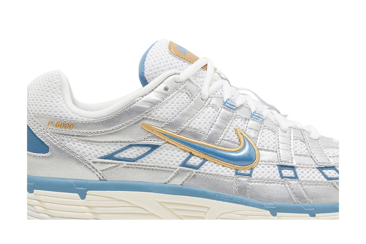 Nike P-6000 Metallic Silver Aegean Storm