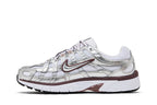 Nike P-6000 White Metallic Silver Tattoo