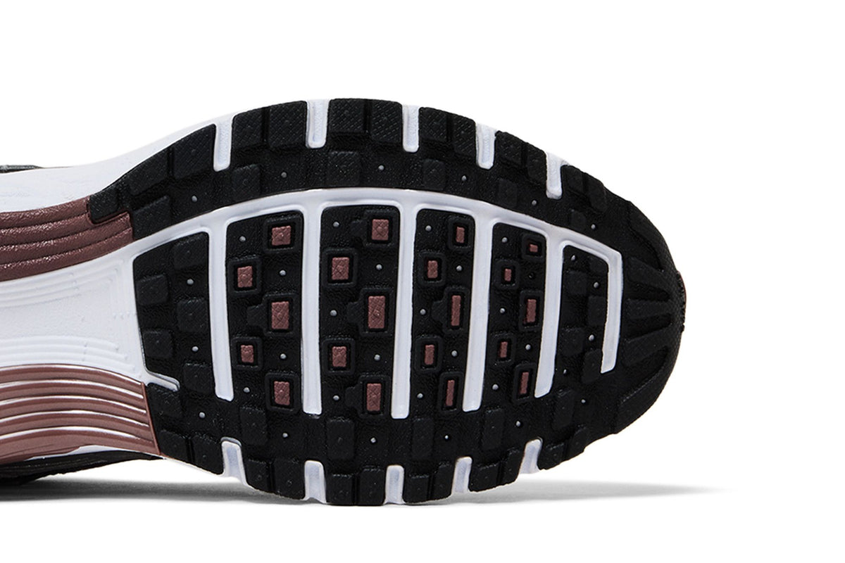 Nike P-6000 White Metallic Silver Tattoo