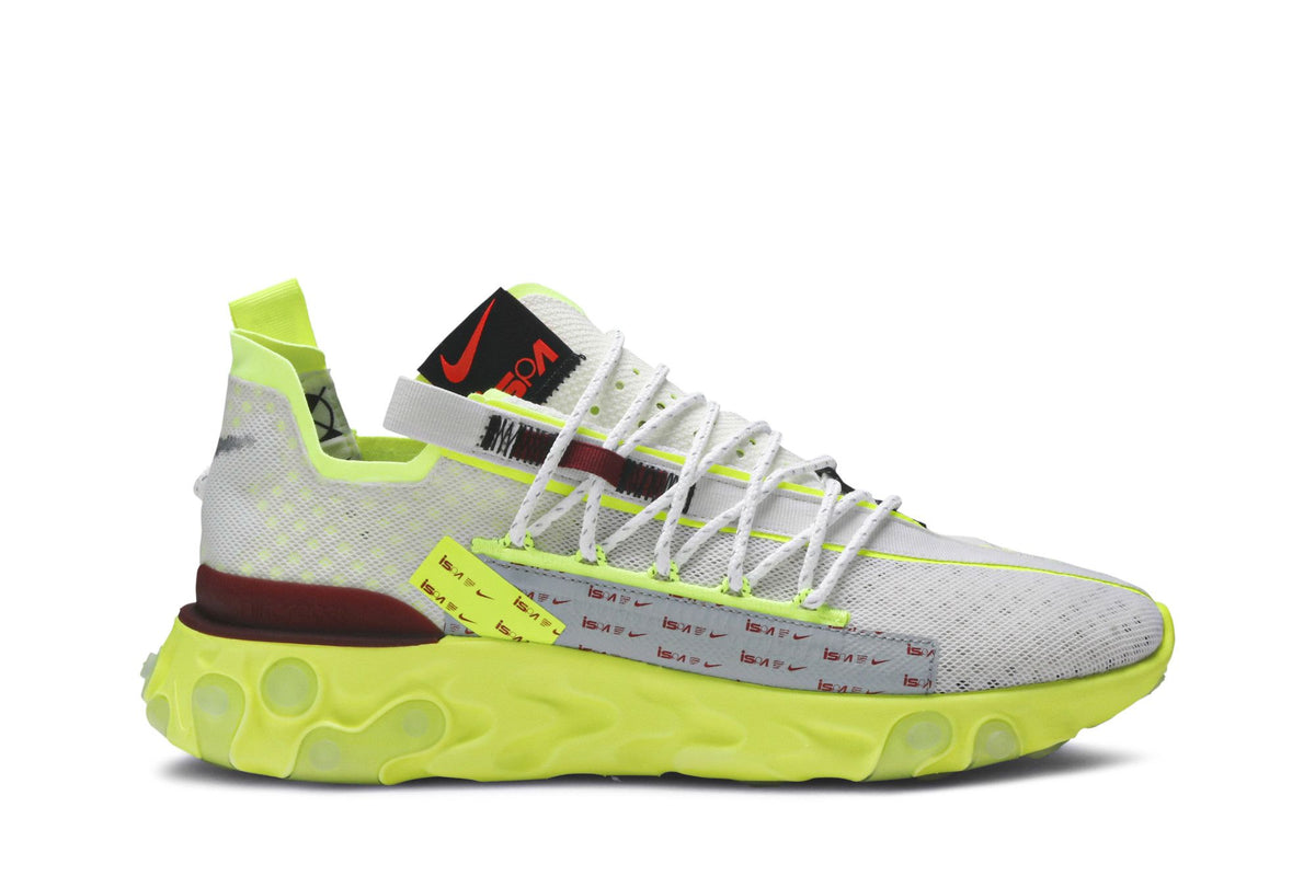 Nike React Runner ISPA Platinum Tint Volt Glow