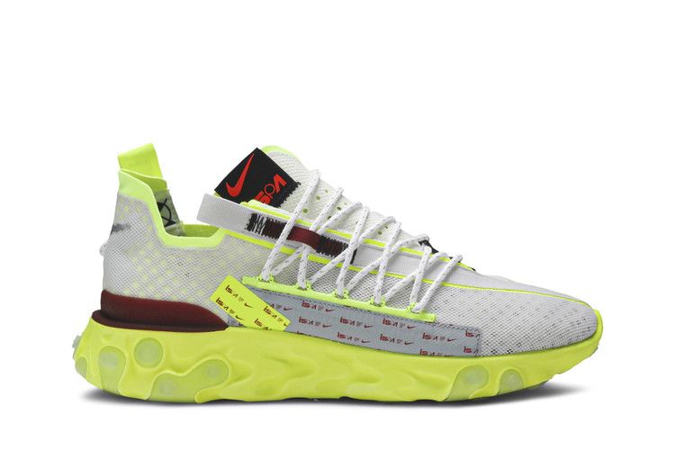 Nike React Runner ISPA Platinum Tint Volt Glow