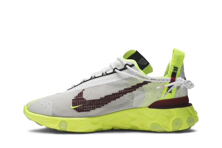 Nike React Runner ISPA Platinum Tint Volt Glow