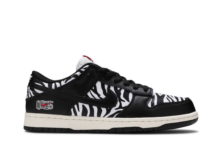 Nike SB Dunk Low Quartersnacks Zebra