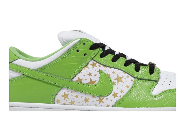 Nike SB Dunk Low Supreme Stars Mean Green (2021)