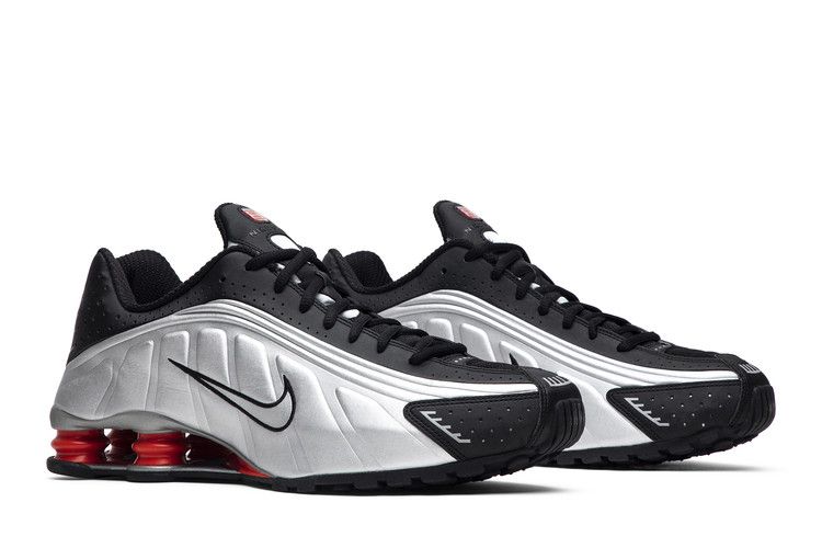 Nike Shox R4 Black Metallic Silver (2018/2024)