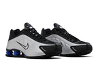 Nike Shox R4 Metallic Silver Black Racer Blue