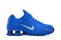 Nike Shox R4 Racer Blue Metallic Silver