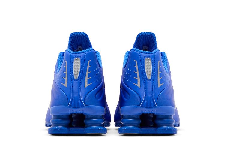 Nike Shox R4 Racer Blue Metallic Silver