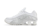 Nike Shox R4 White Metallic Silver