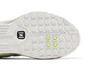 Nike Shox R4 White Metallic Silver Volt