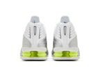 Nike Shox R4 White Metallic Silver Volt