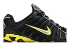 Nike Shox TL Black Dynamic Yellow Metallic Silver