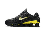 Nike Shox TL Black Dynamic Yellow Metallic Silver