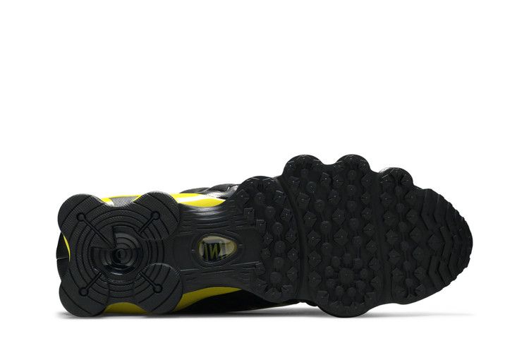 Nike Shox TL Black Dynamic Yellow Metallic Silver