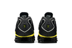 Nike Shox TL Black Dynamic Yellow Metallic Silver