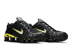 Nike Shox TL Black Dynamic Yellow Metallic Silver