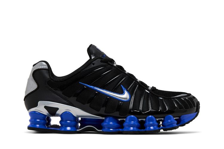 Nike Shox TL Black Racer Blue Metallic Silver