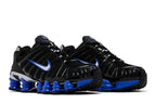Nike Shox TL Black Racer Blue Metallic Silver