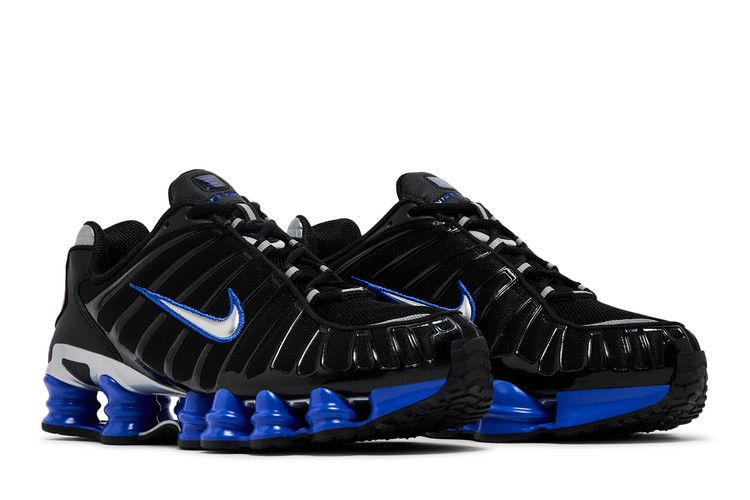 Nike Shox TL Black Racer Blue Metallic Silver