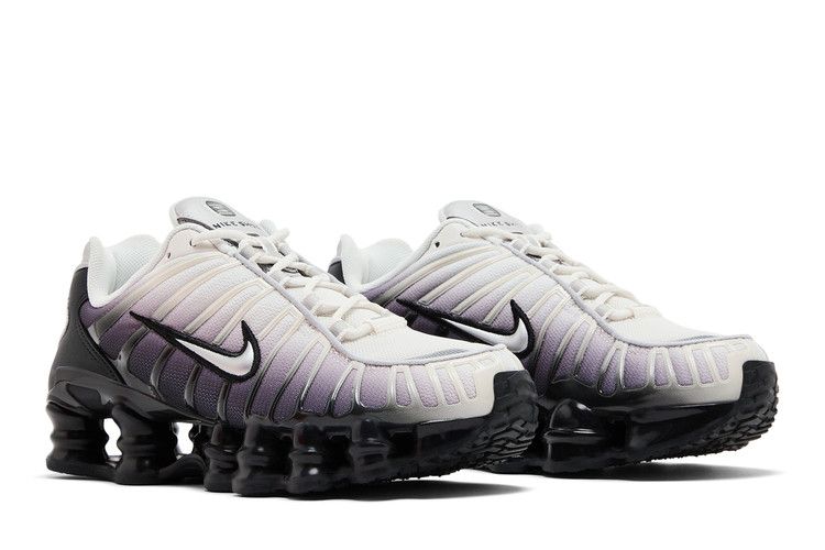 Nike Shox TL Off Noir Metallic Silver