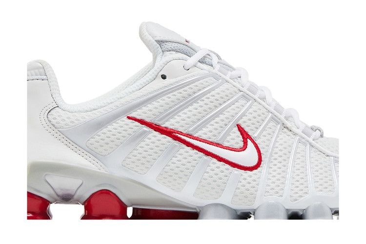 Nike Shox TL Platinum Tint Gym Red