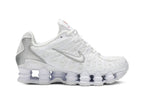 Nike Shox TL White Metallic Silver Max Orange