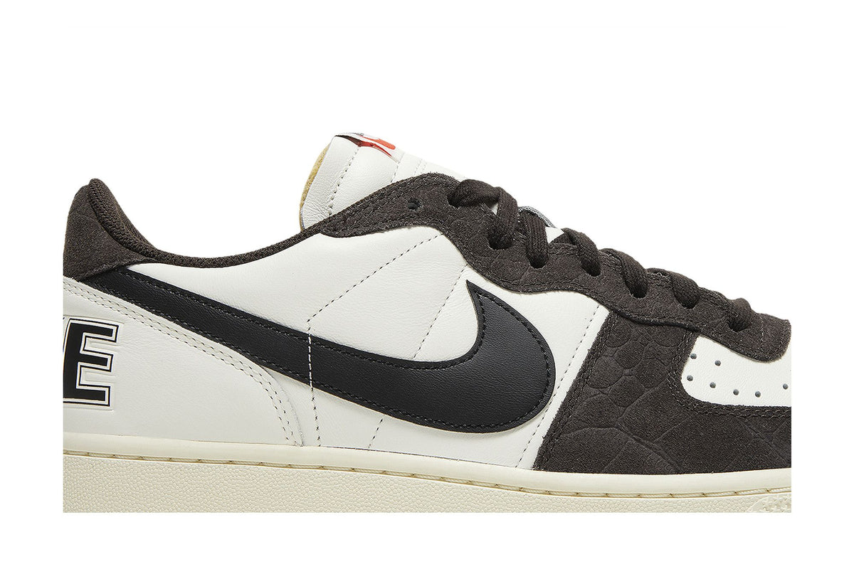 Nike Terminator Low Croc Velvet Brown