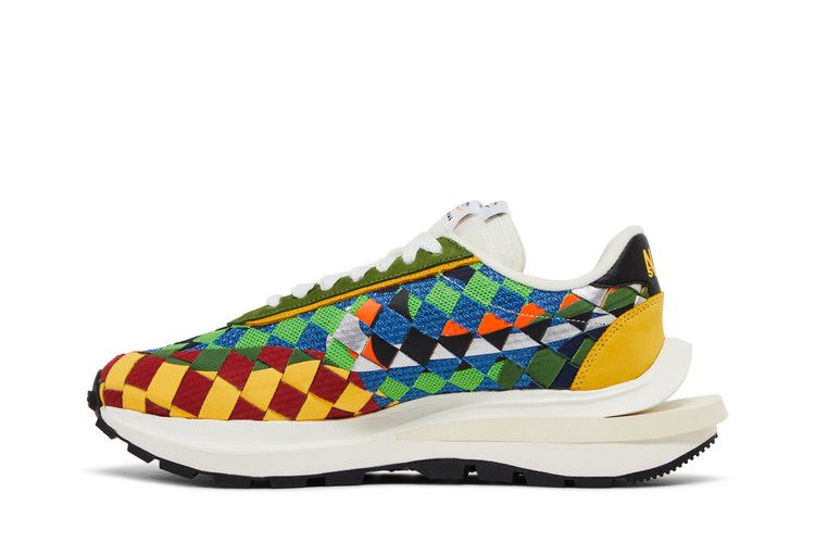 Nike Vaporwaffle Woven Sacai Jean Paul Gaultier Green Gusto