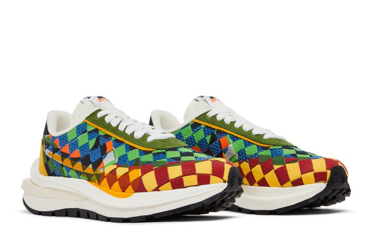 Nike Vaporwaffle Woven Sacai Jean Paul Gaultier Green Gusto